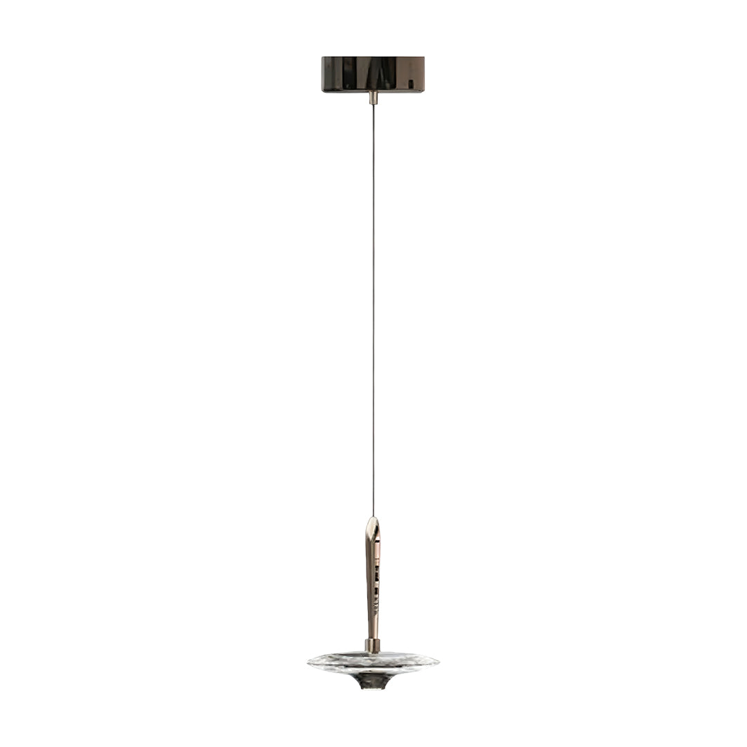 Large Crystal Pendant Light Luxury Hardware Ceiling Light