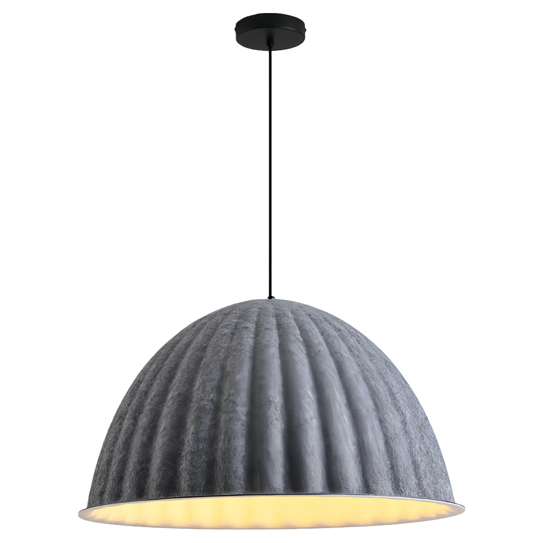 Gray Pendant Light Creative Pumpkin-Shaped Felt ceiling lights