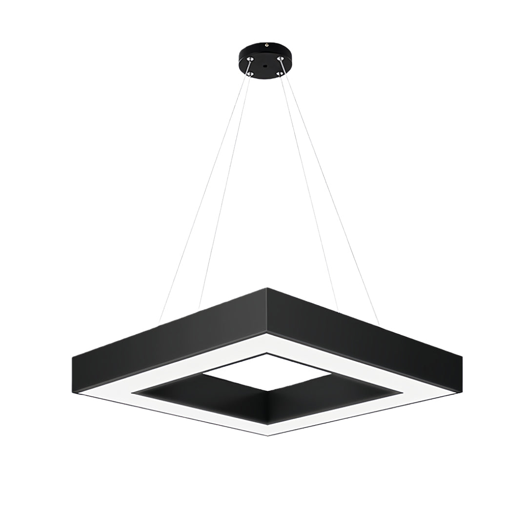Modern Black Chandeliers Creative LED Multi-diamond Ceiling Light