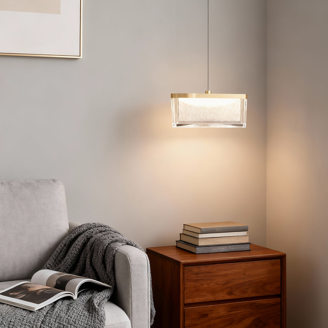 Large Metal Pendant Lights Modern Minimalist Zen Ceiling Light