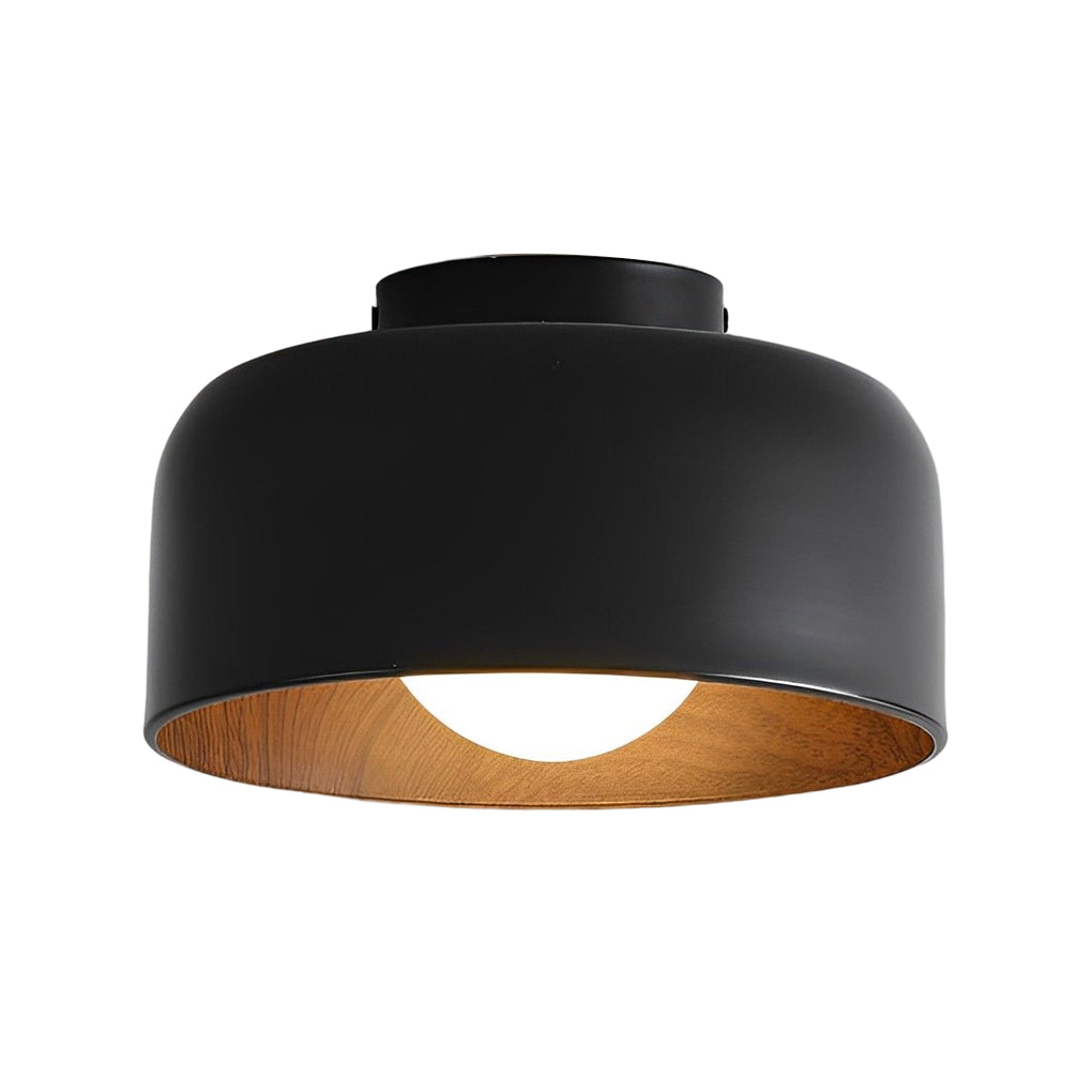 LED Ceiling Light Wood Grain Nordic Minimalist Light
