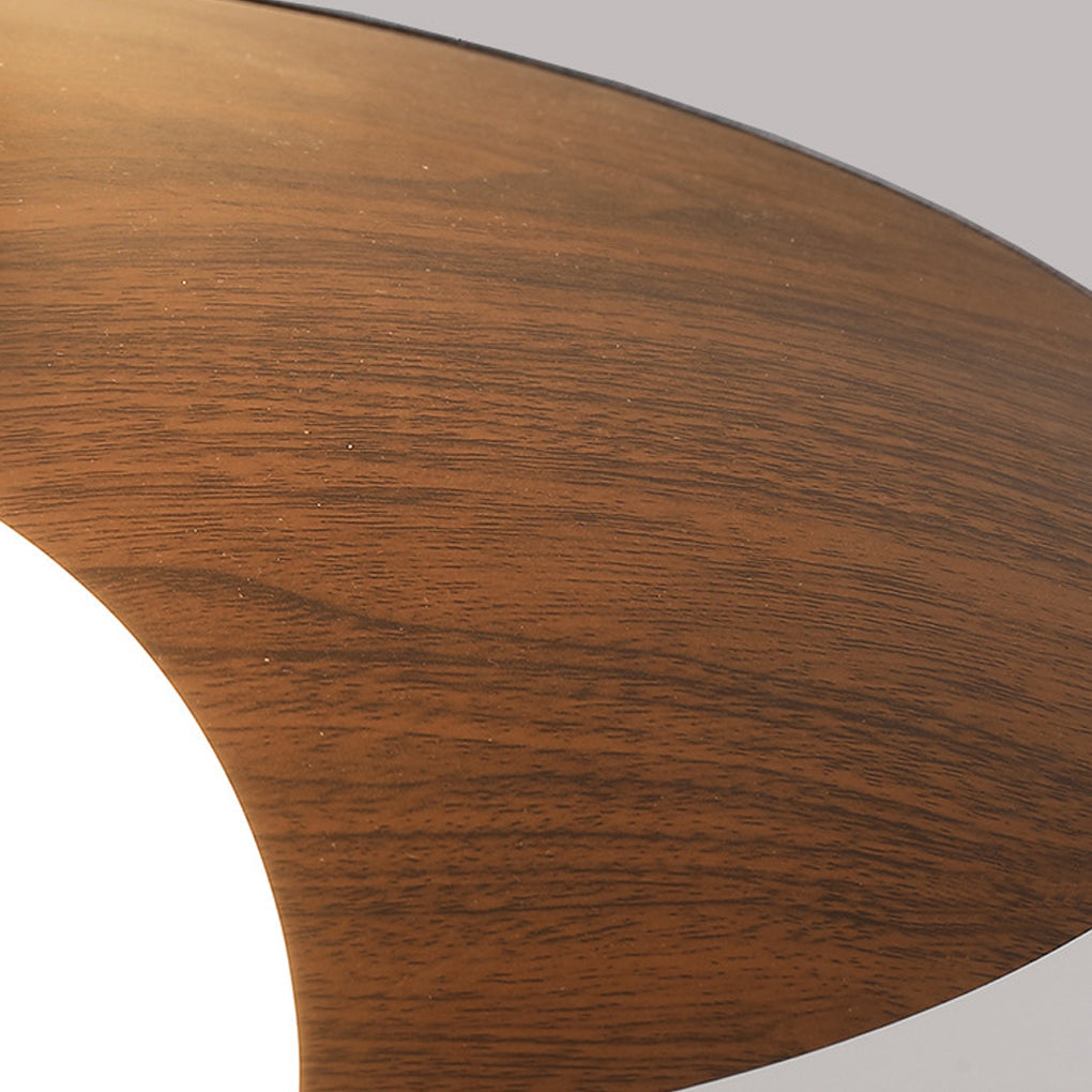 LED Ceiling Light Wood Grain Nordic Minimalist Light