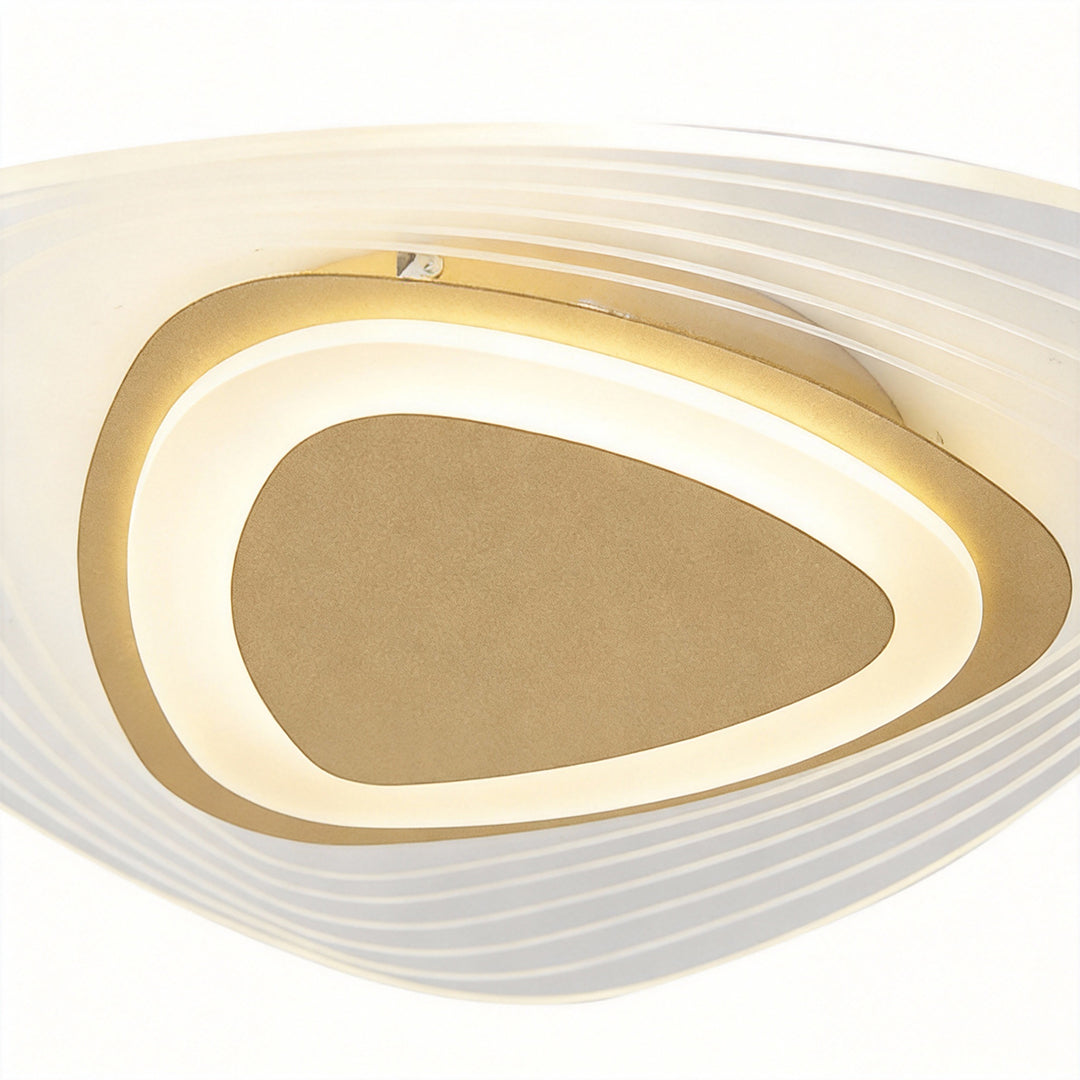 LED Ceiling Lights Simple Triangle Decorative Metal Light