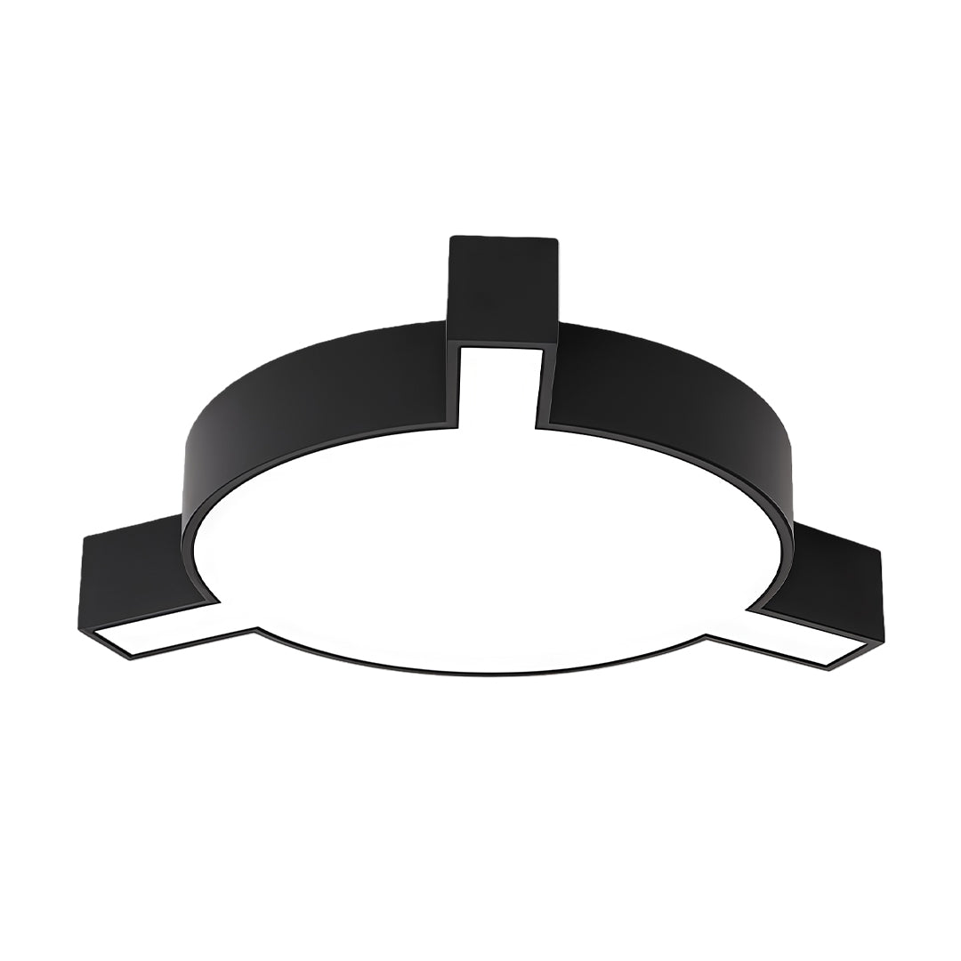 LED Chandelier Modern Geometric Metal Crop Circles Ceiling Light