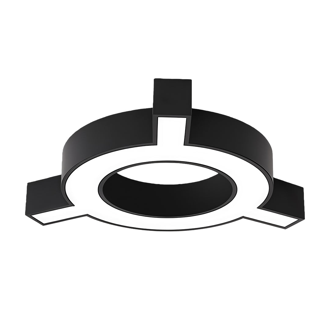 LED Chandelier Modern Geometric Metal Crop Circles Ceiling Light