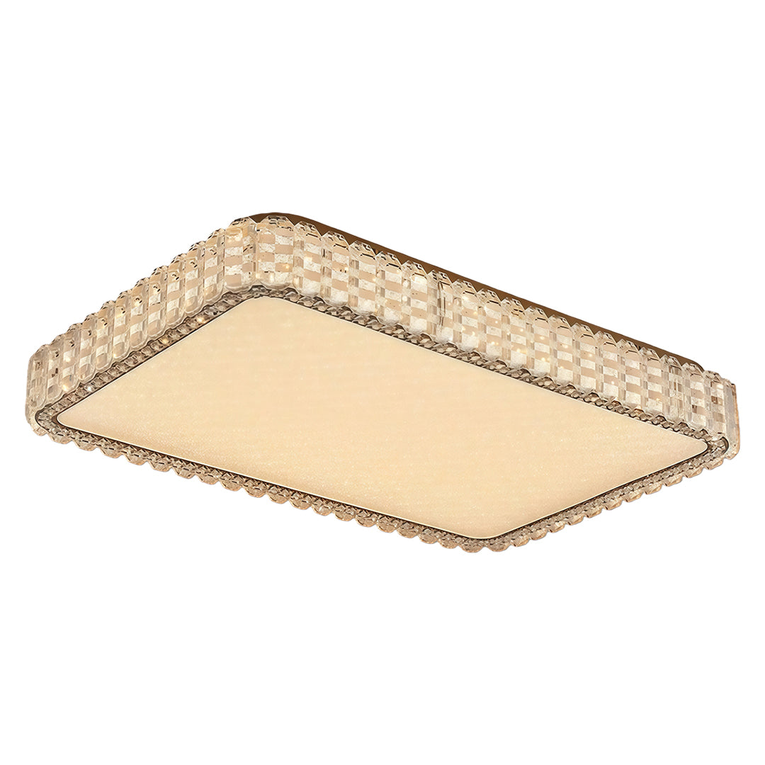 LED Flush Mount Ceiling Light Fixtures Luxury Crystal Lamp