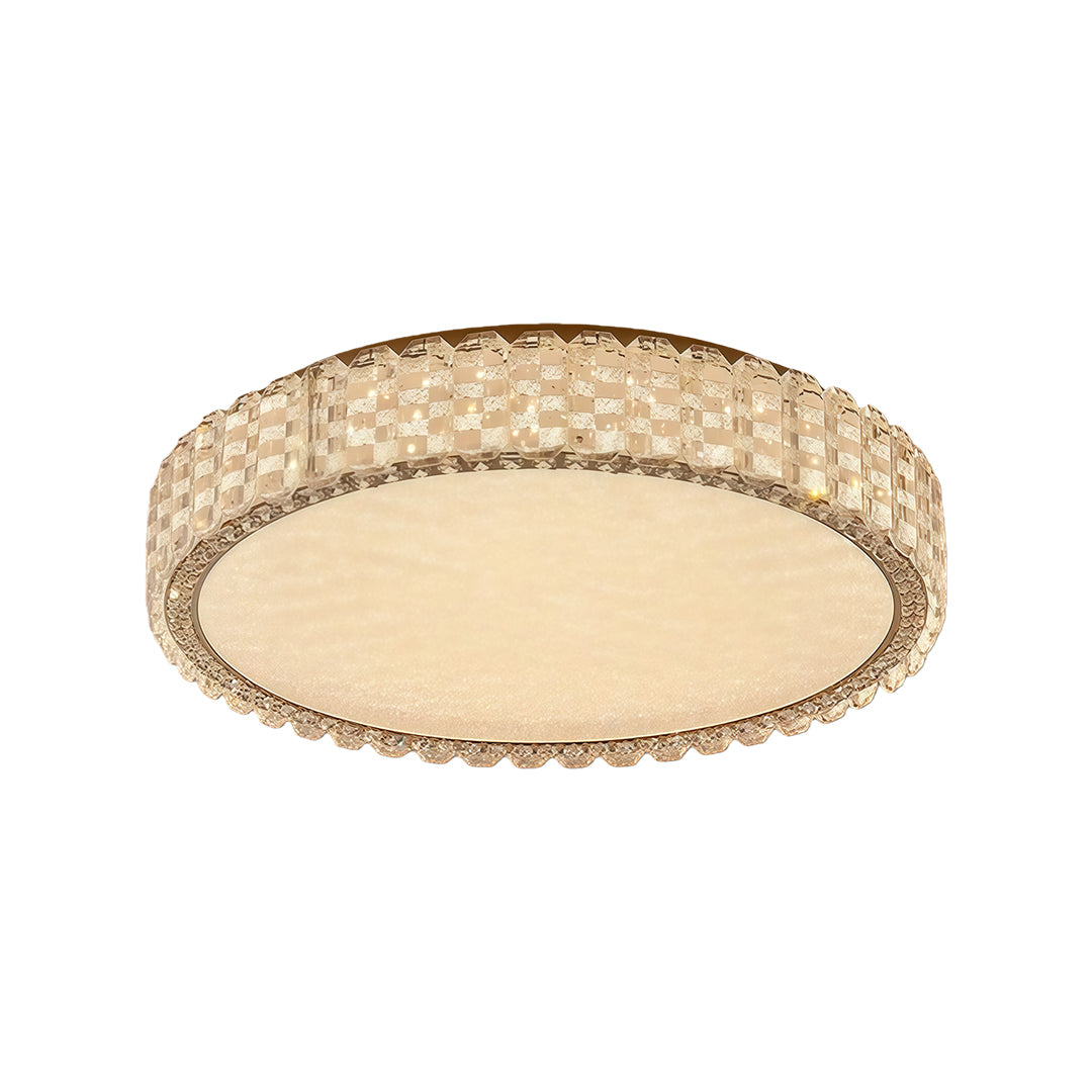 LED Flush Mount Ceiling Light Fixtures Luxury Crystal Lamp
