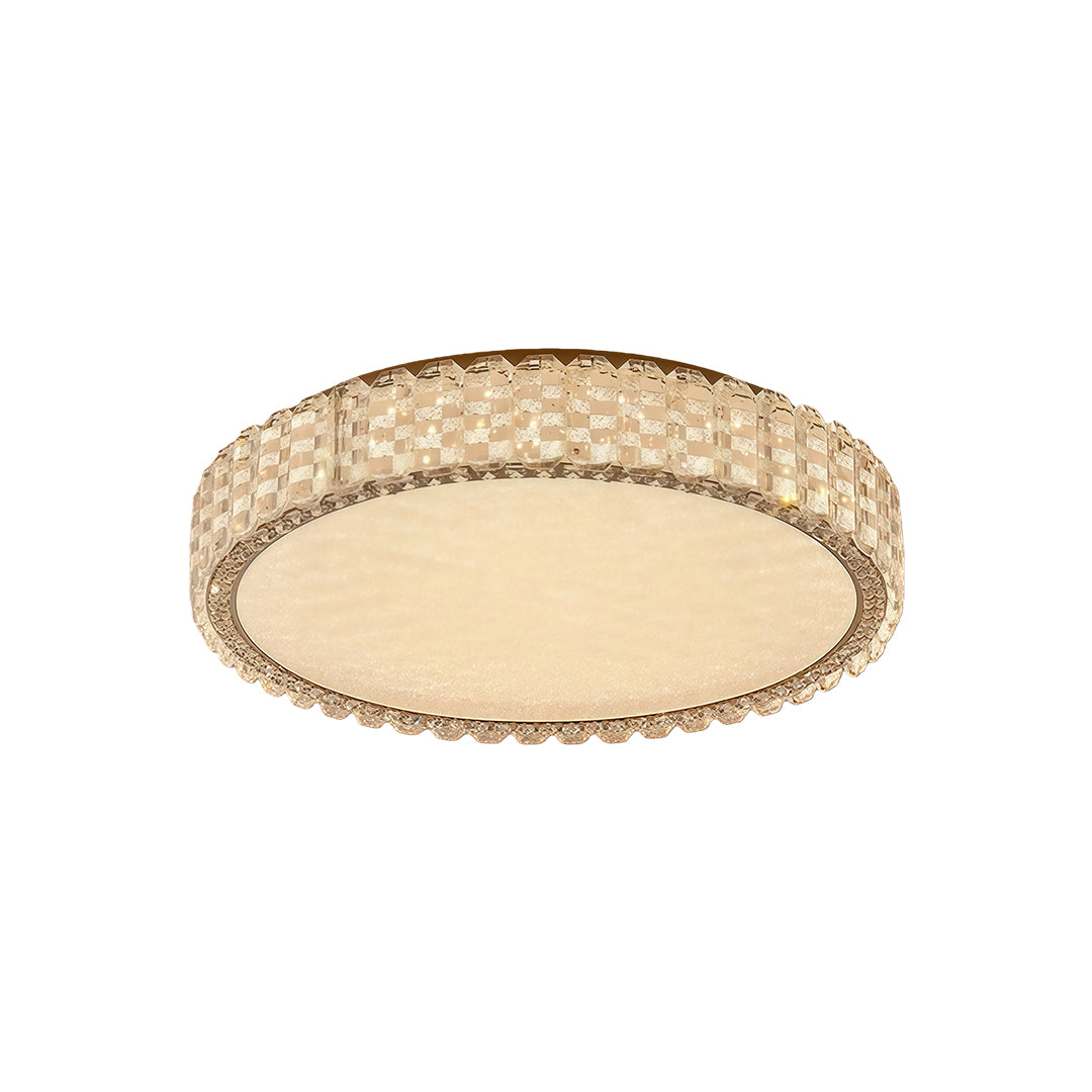 LED Flush Mount Ceiling Light Fixtures Luxury Crystal Lamp