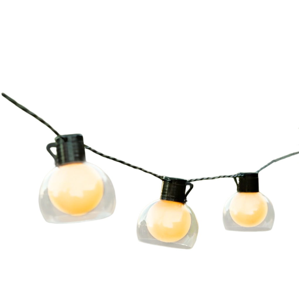 LED Globe String Lights Multi-power Mode Outdoor Lights