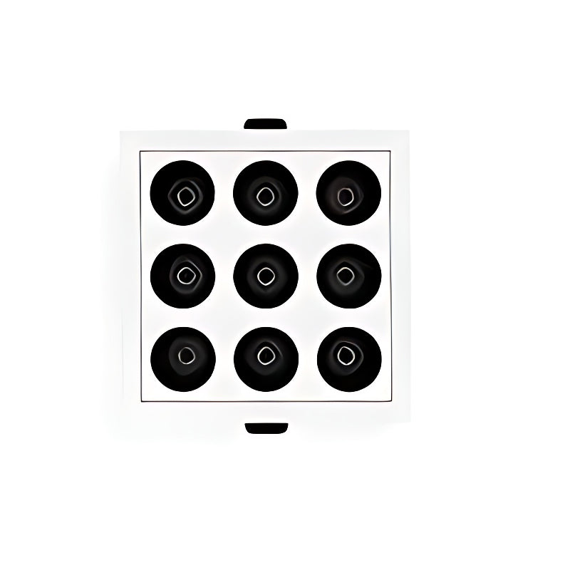 LED Spotlights Bulbs Modern White Aluminum Recessed Light