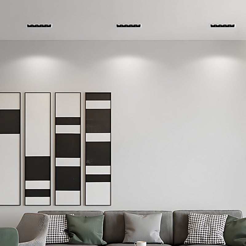 LED Spotlights Bulbs Modern White Aluminum Recessed Light
