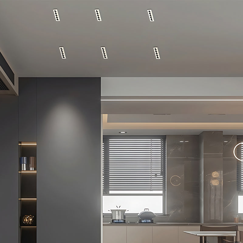 LED Spotlights Bulbs Modern White Aluminum Recessed Light
