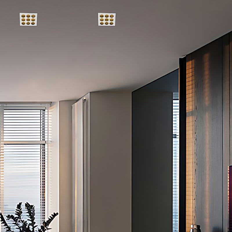 LED Spotlights Bulbs Modern White Aluminum Recessed Light