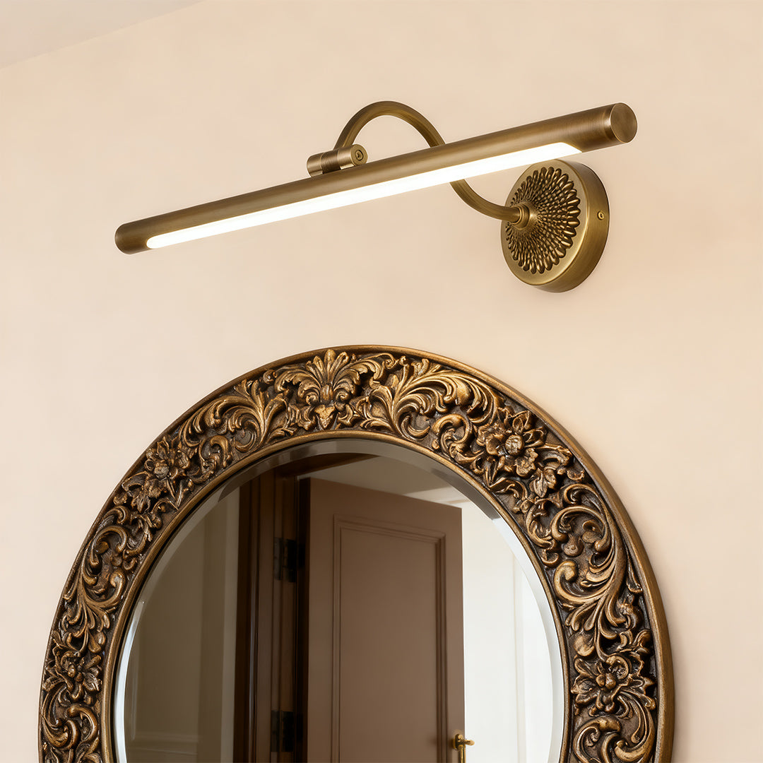 LED Vanity Bathroom Lights American Retro Mirror Cabinet Light