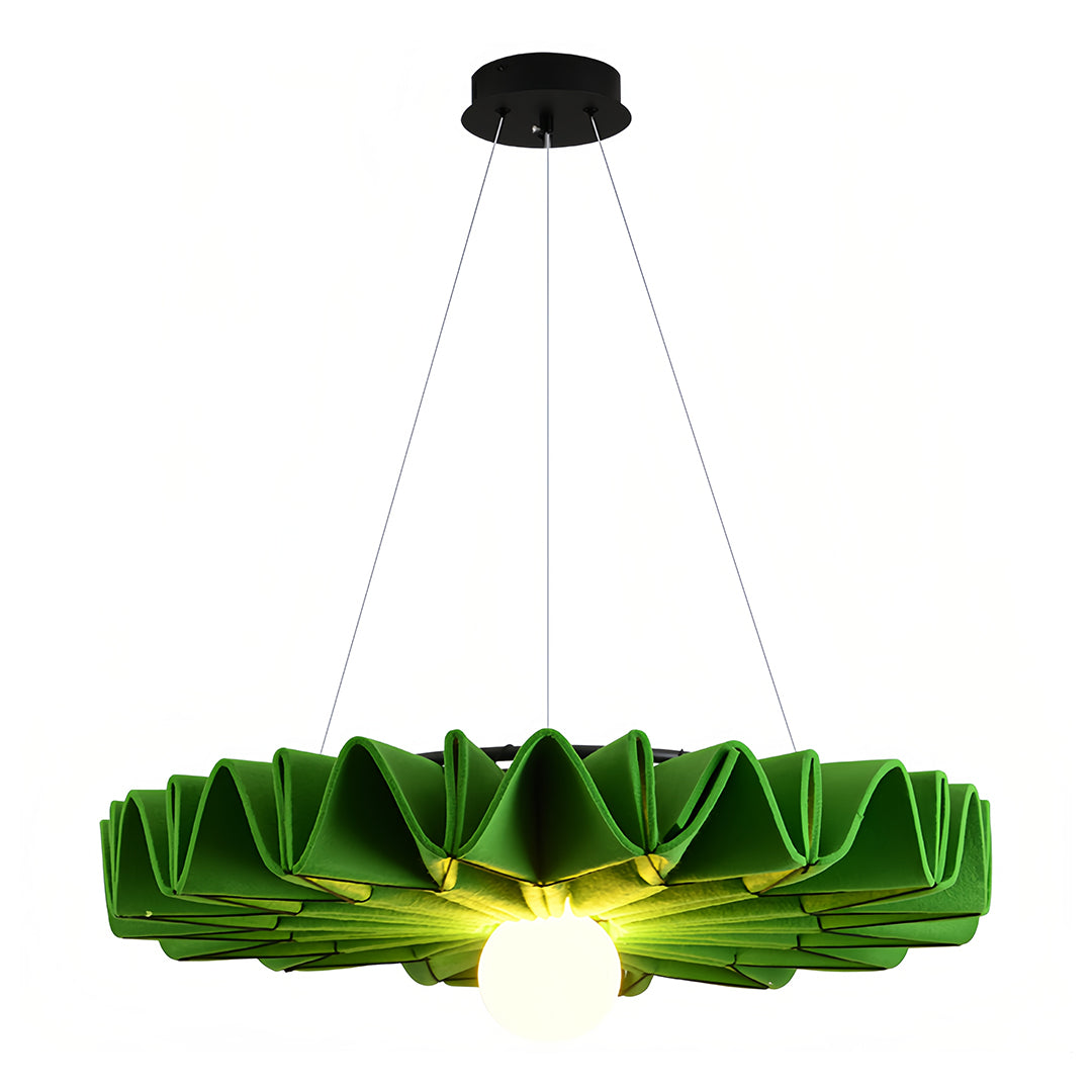 Cloth Chandelier Large Diameter Noise Reduction Felt Ceiling Lights