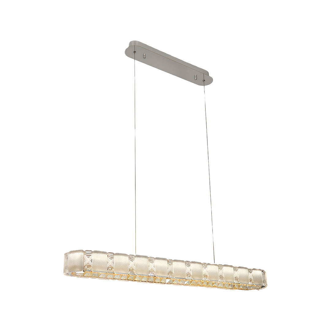 Chrome Chandeliers Italian Luxury Crystal Ceiling Lights