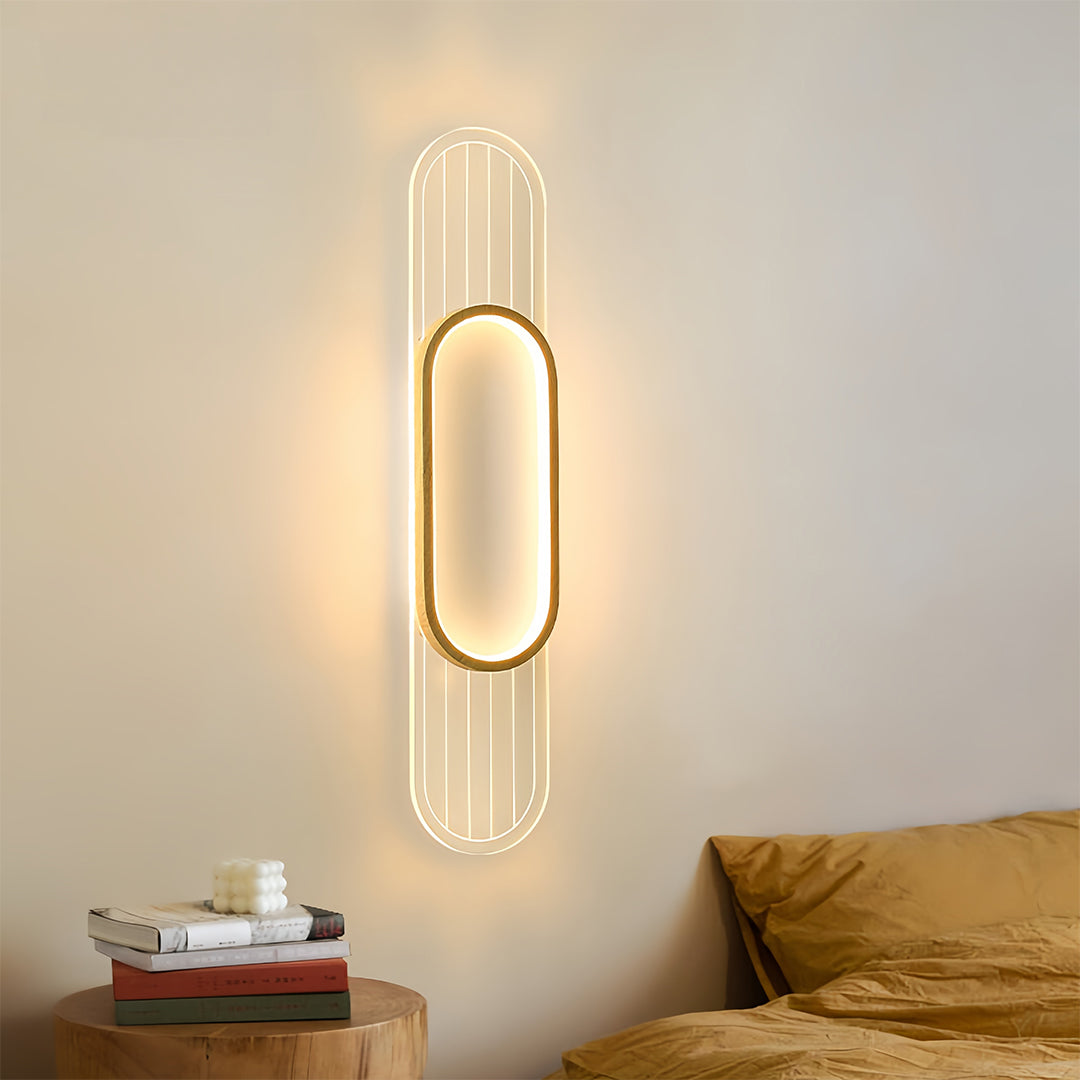 Linear LED Wall Light Modern Minimalist Creative Lamp