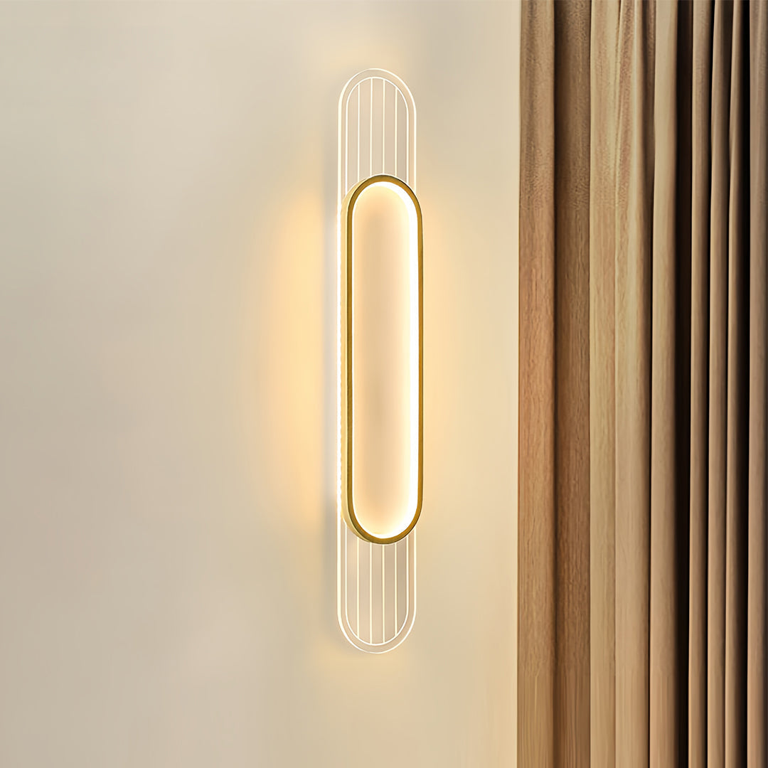 Linear LED Wall Light Modern Minimalist Creative Lamp