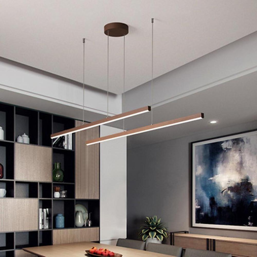 Linear Pendant Light Fixtures Modern Country Style Light