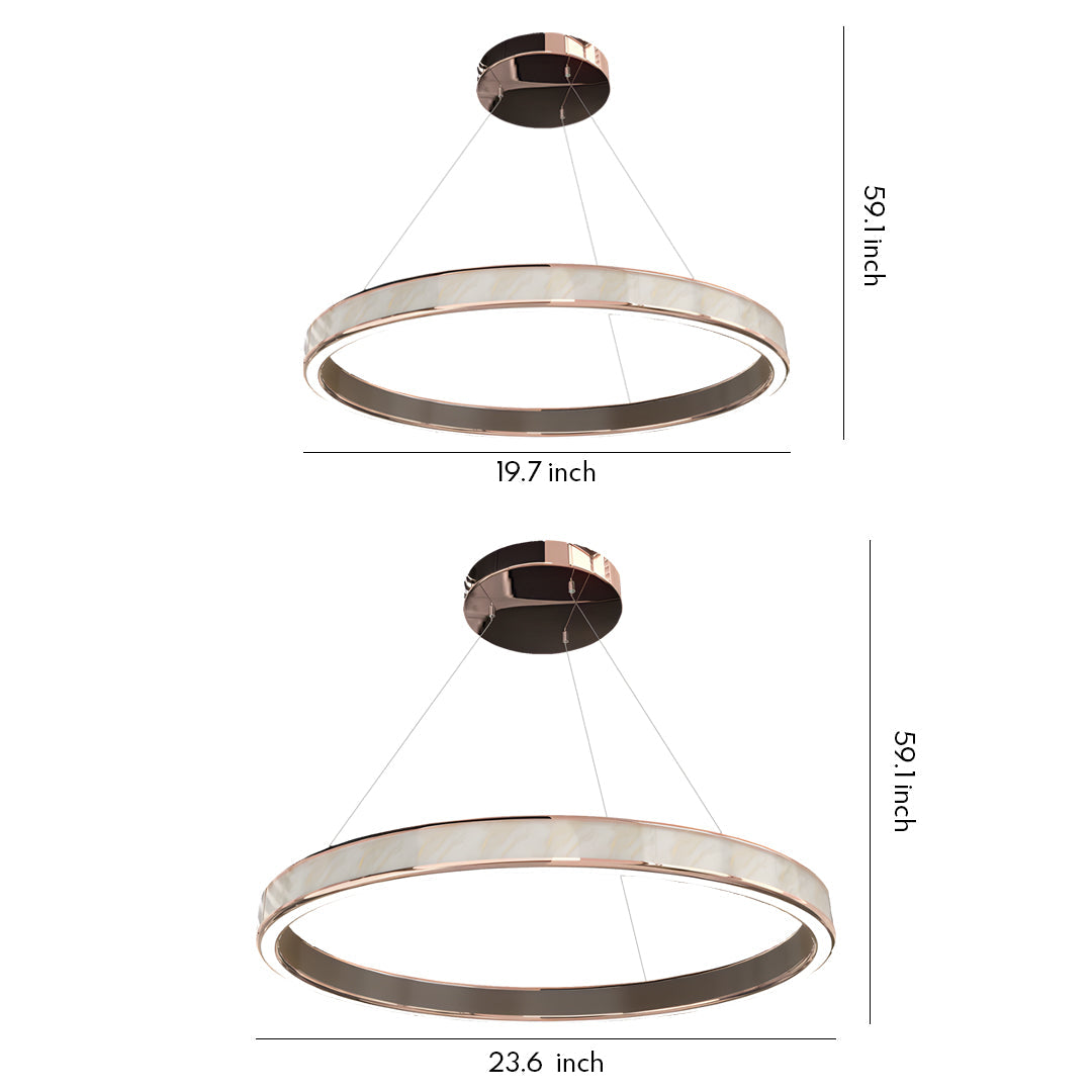 Round Chandelier Modern Creative Italian Luxury Ceiling Light