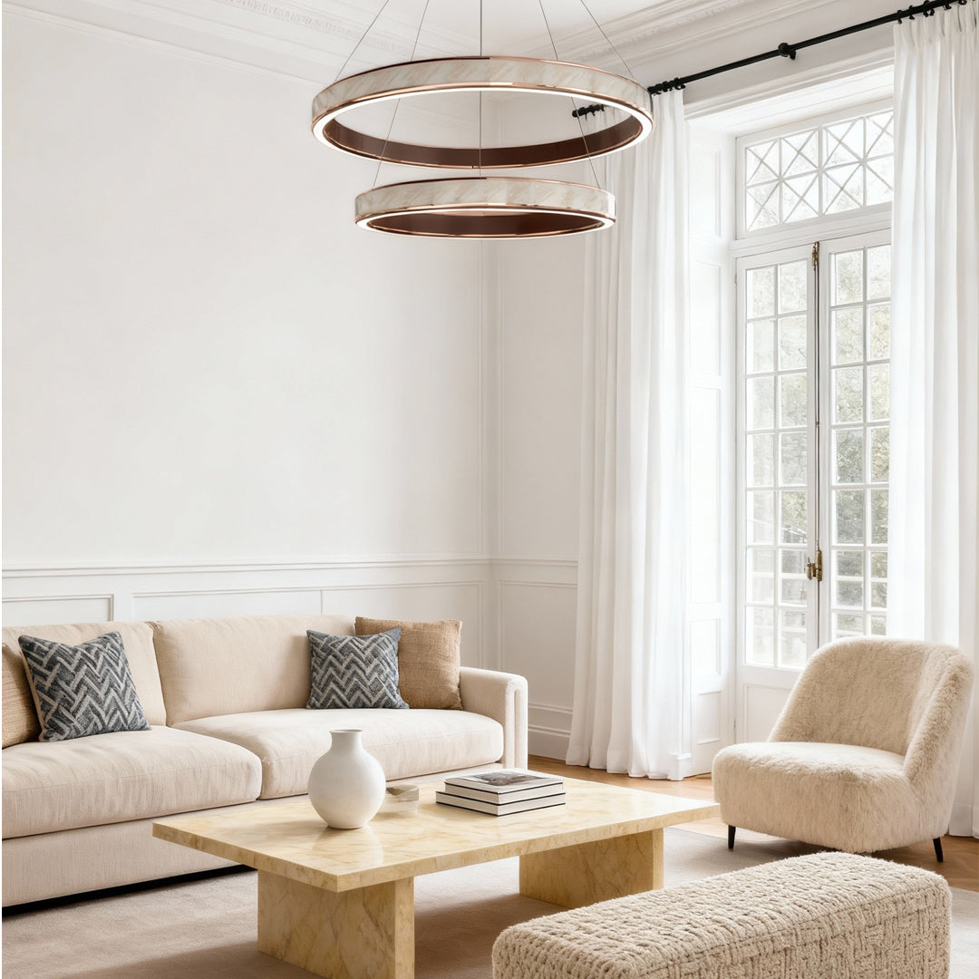 Round Chandelier Modern Creative Italian Luxury Ceiling Light
