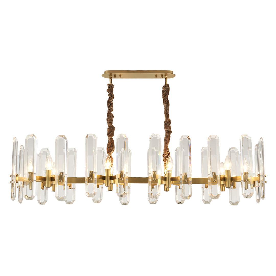 Chandelier Brass Modern Luxury Modern Glass Ceiling Light