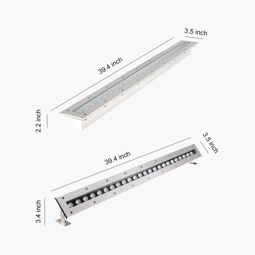 Linear Wall Washer Light Waterproof Fountain Underwater Light