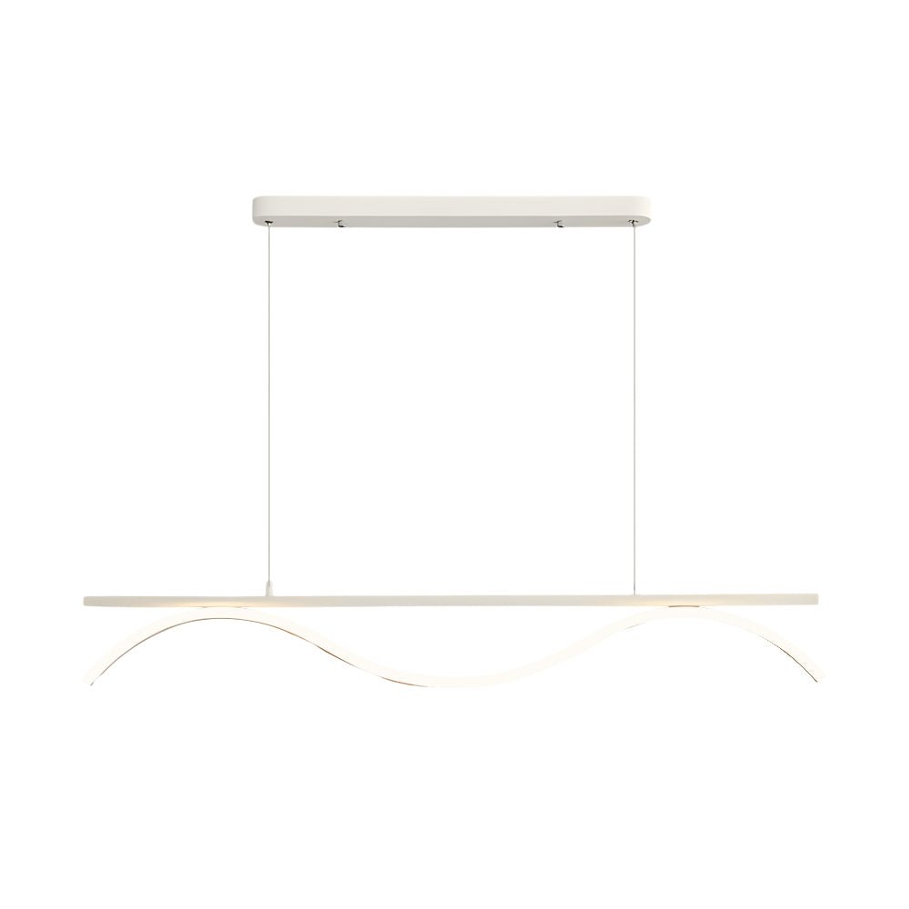 Linear Wave Design LED 1-Light Island Light - 47'' L