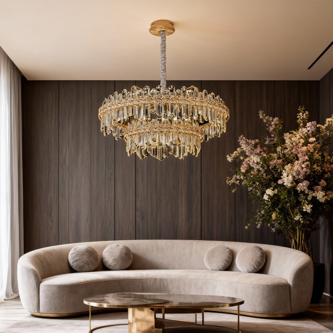 Chandelier Lamps Crystal Modern Luxury Ceiling Light