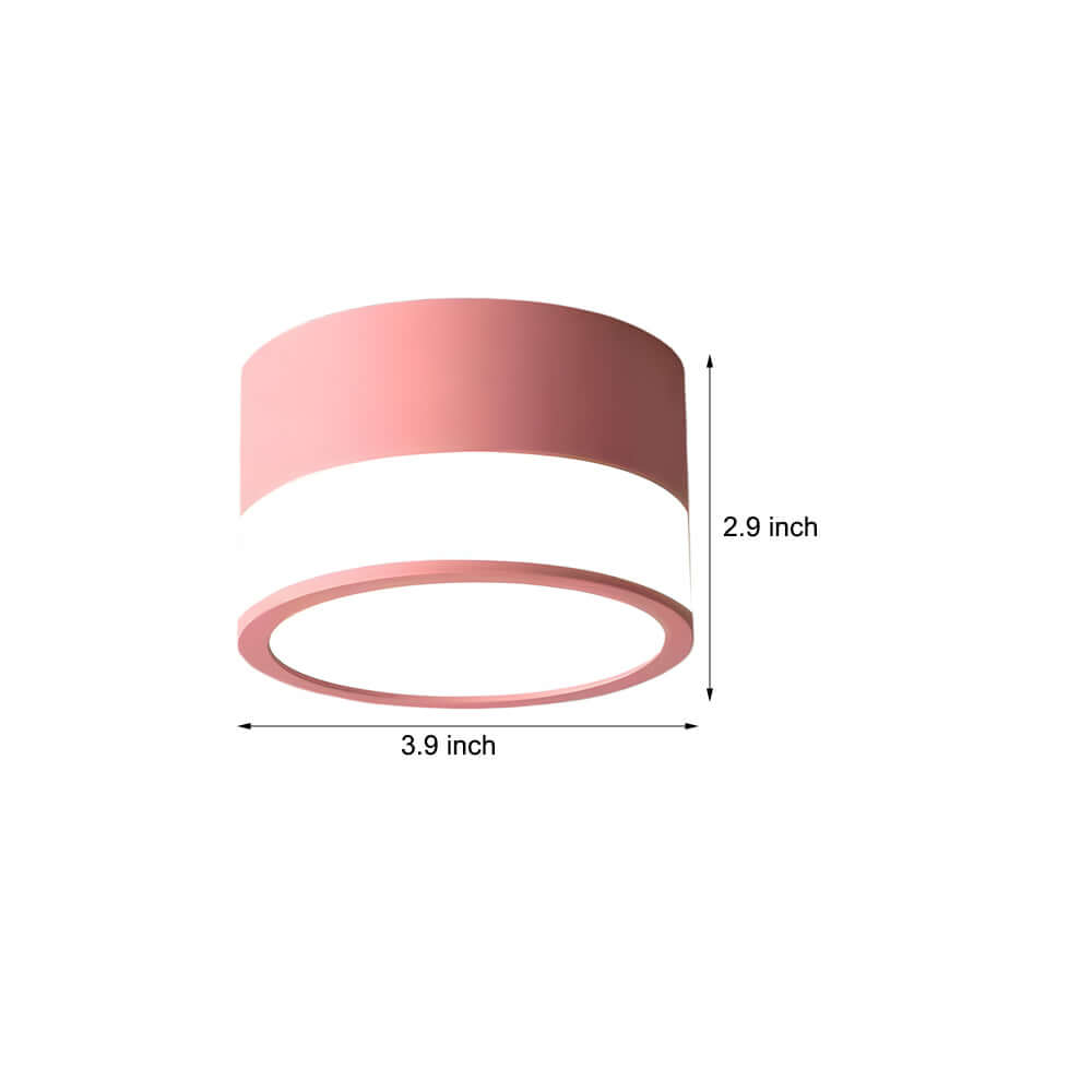 Flush Mount Ceiling LED Lights Modern Minimalist Round Downlight