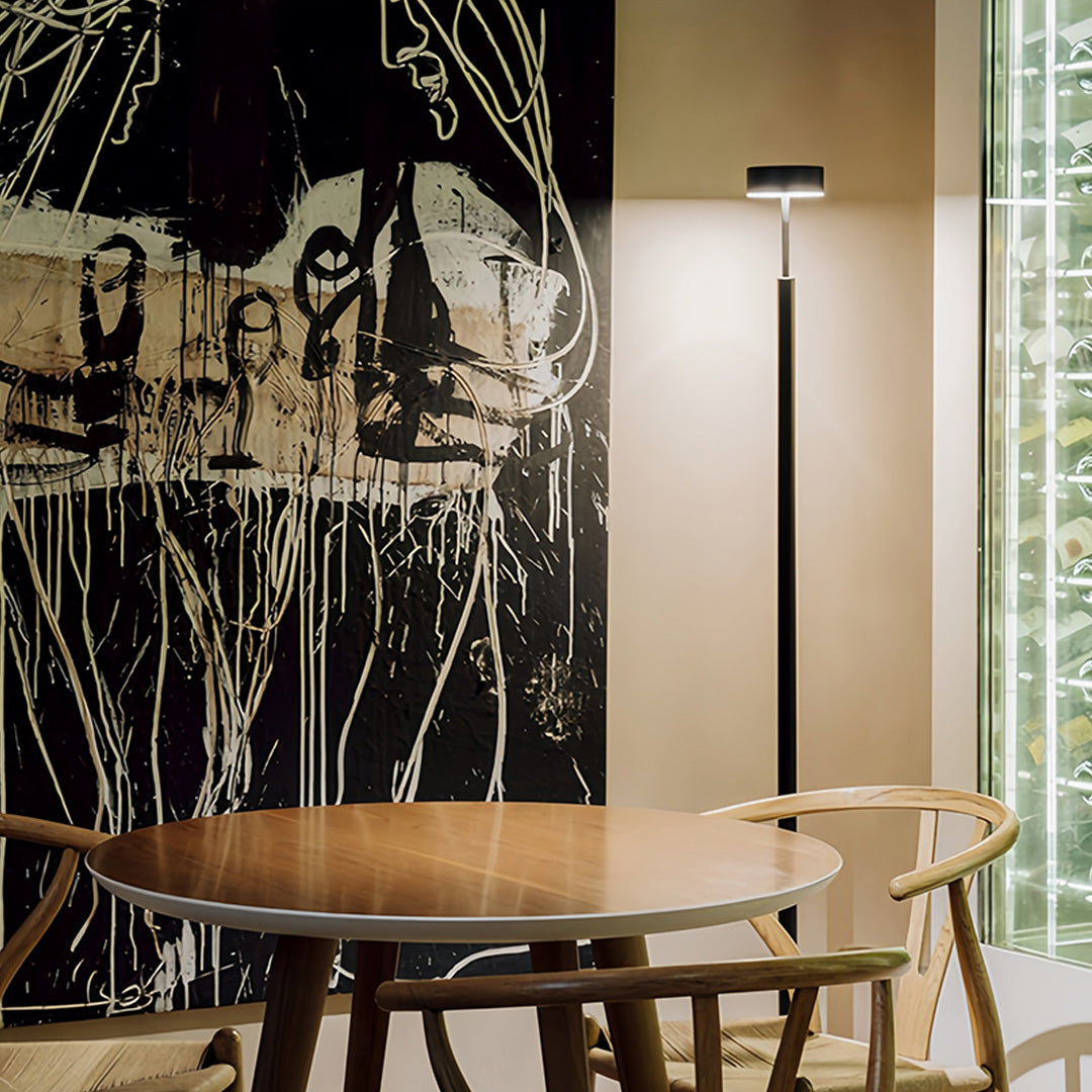 Petite Floor Lamp Modern Dimmable Contemporary Reading Pole Lamps