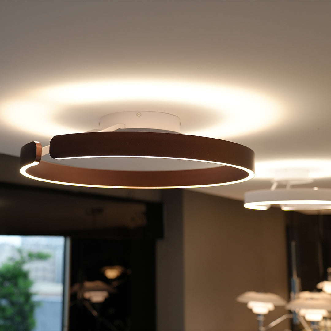 Halo Flush Mount Ceiling Light Minimalist Creative Light