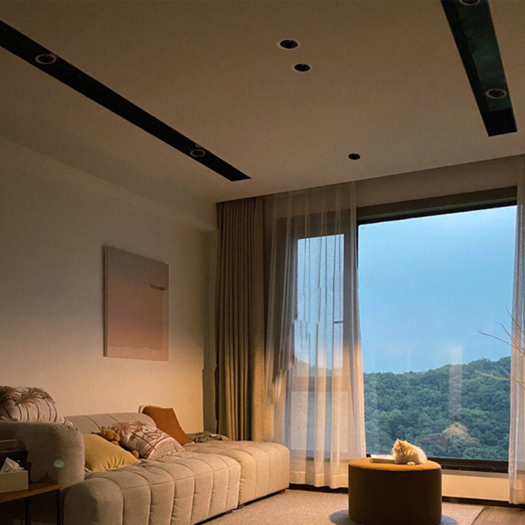 Anti-Glare Ultra-Thin COB Spotlight Ceiling Lights Honeycomb Recessed Lighting
