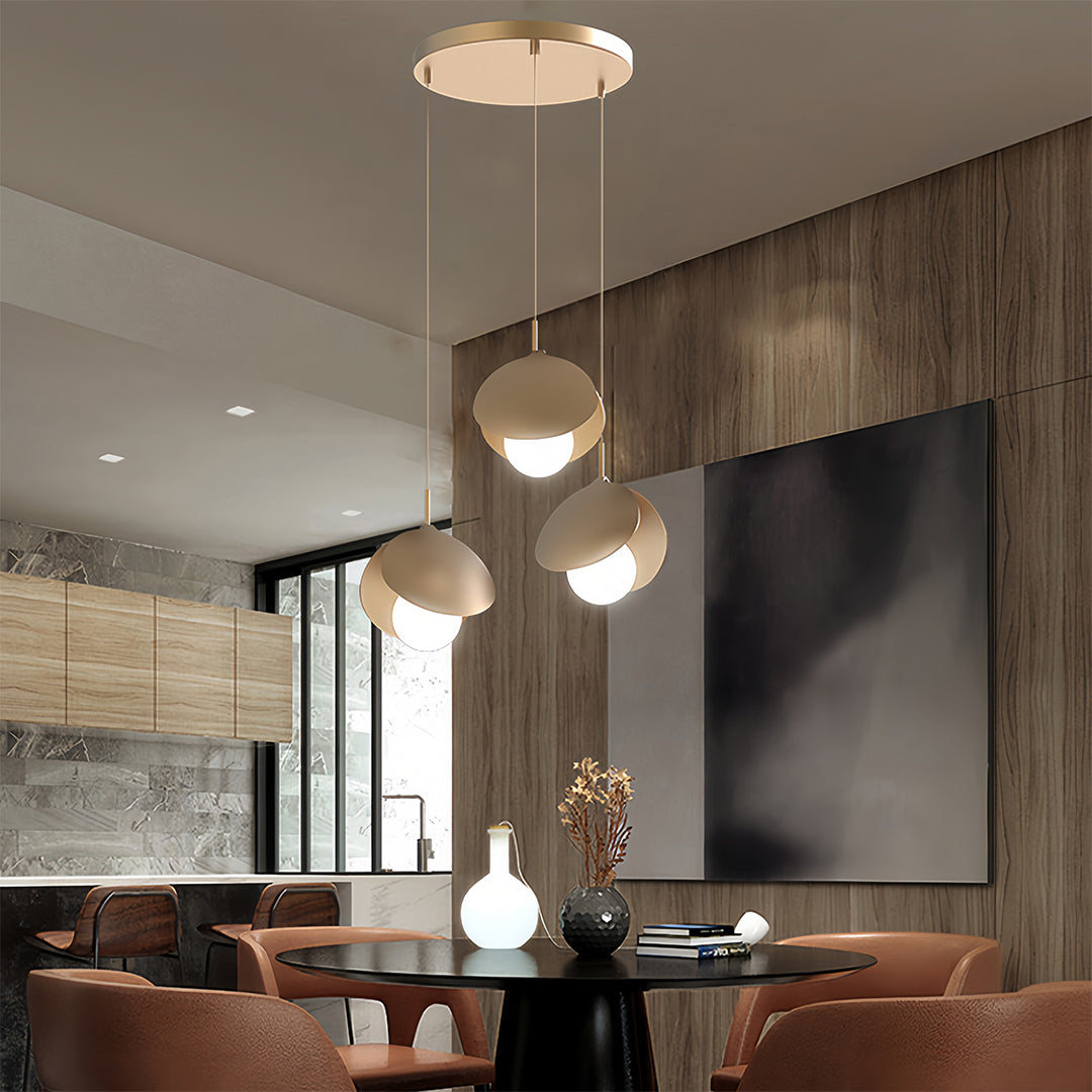 3 Bulb Pendant Light Nordic Minimalist Personalized Ceiling Light