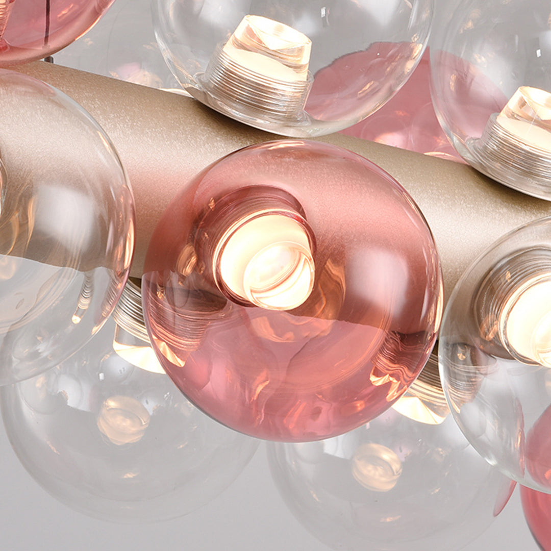 Minimalist LED Glass Bubble Table Lamp Multi-ball Decorative Lamp
