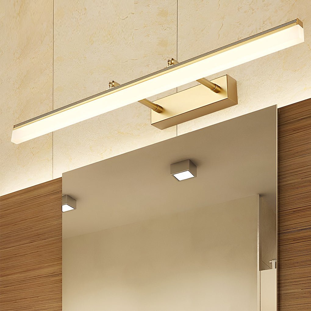 Bathroom Vanity Lights Gold Modern Extendable Light