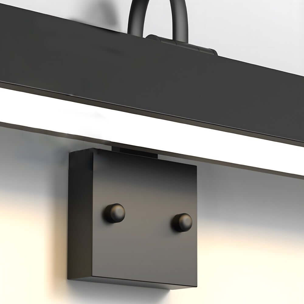 Black LED Wall-Mounted Light for House Number