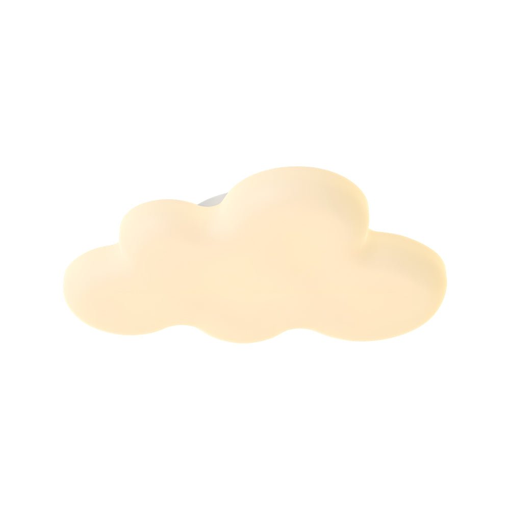 Ceiling Cloud Lights Modern Cartoon Off-White LED Flush Mount Light