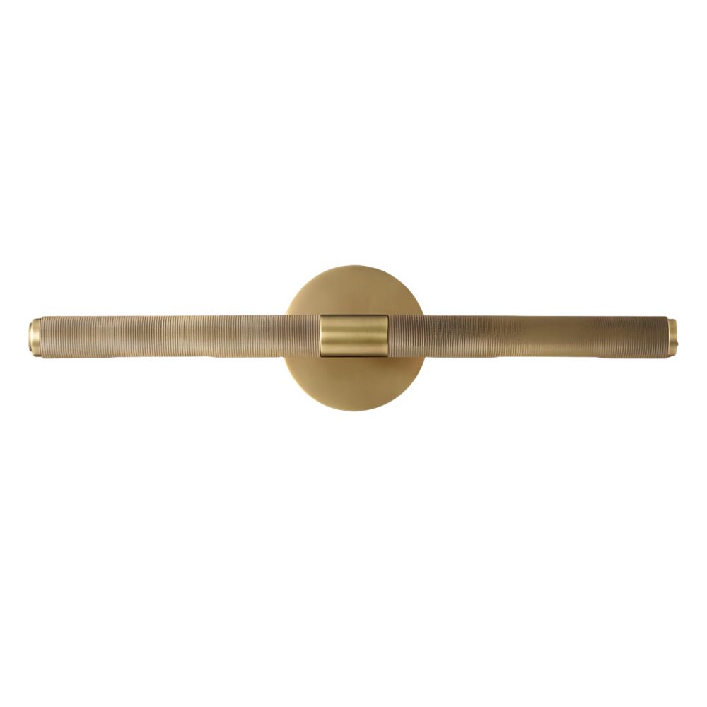 Contemporary Vanity Light Bar Modern Ribbed LED Light