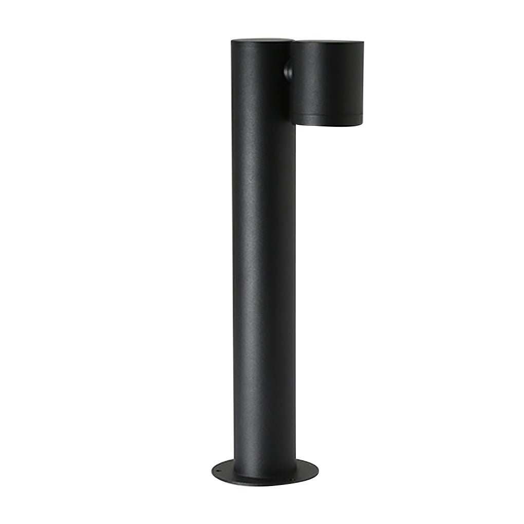 Double Light Bollard Light Rotatable Outdoor Lawn Light