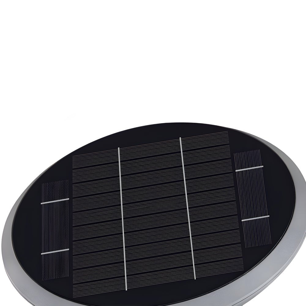 Garden Pole Lamp Modern Waterproof Solar LED Aluminum Light