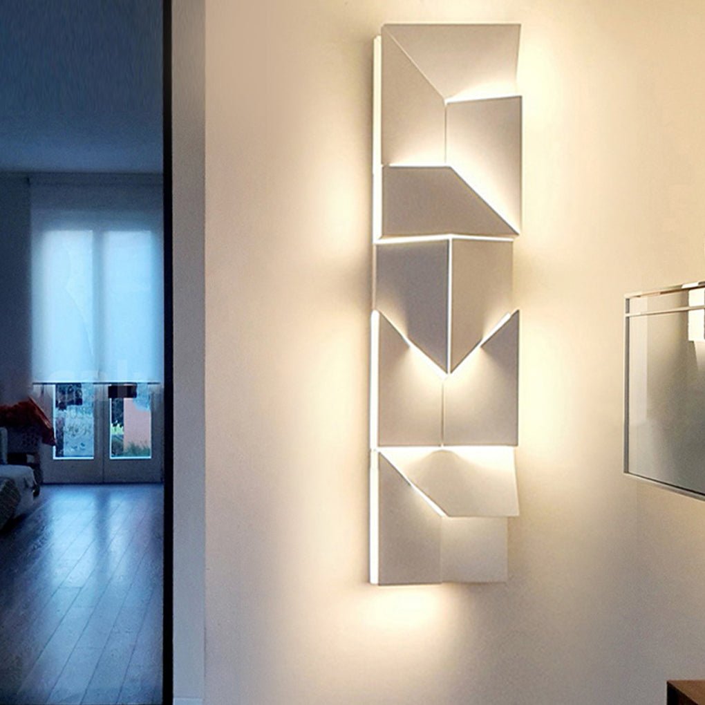 Geometric Wall Sconce Light Artistic Dimming LED Light