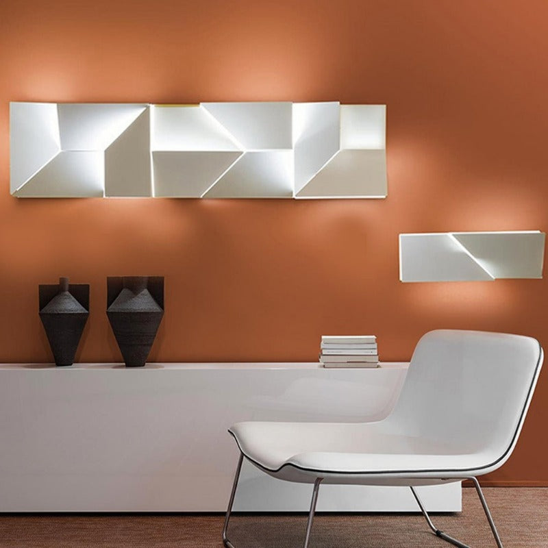 Geometric Wall Sconce Light Artistic Dimming LED Light