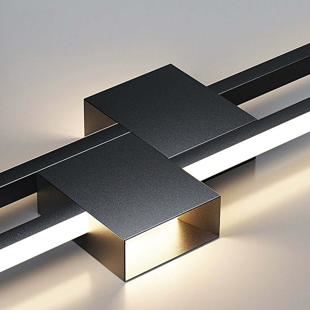 Modern Iron LED Linear Lights Horizontal & Vertical Wall Mounted Light