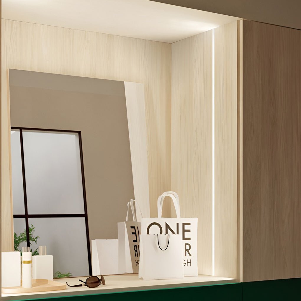 [Open-Box] Mini Recessed Invisible LED Strip Lights Under Cabinet Lighting Linear Lights