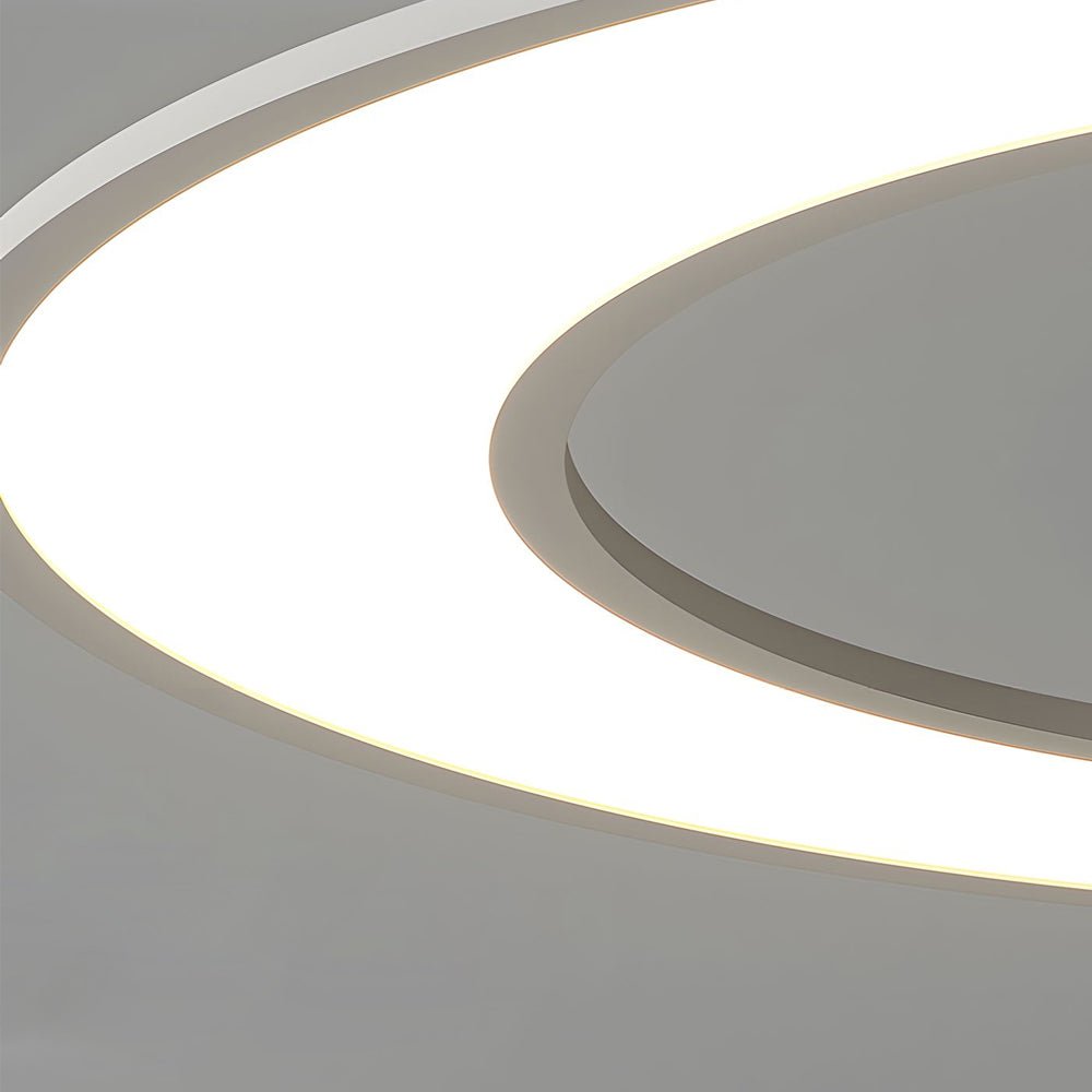 [Open-Box]Planet Rings LED Pendant Light in Black/White