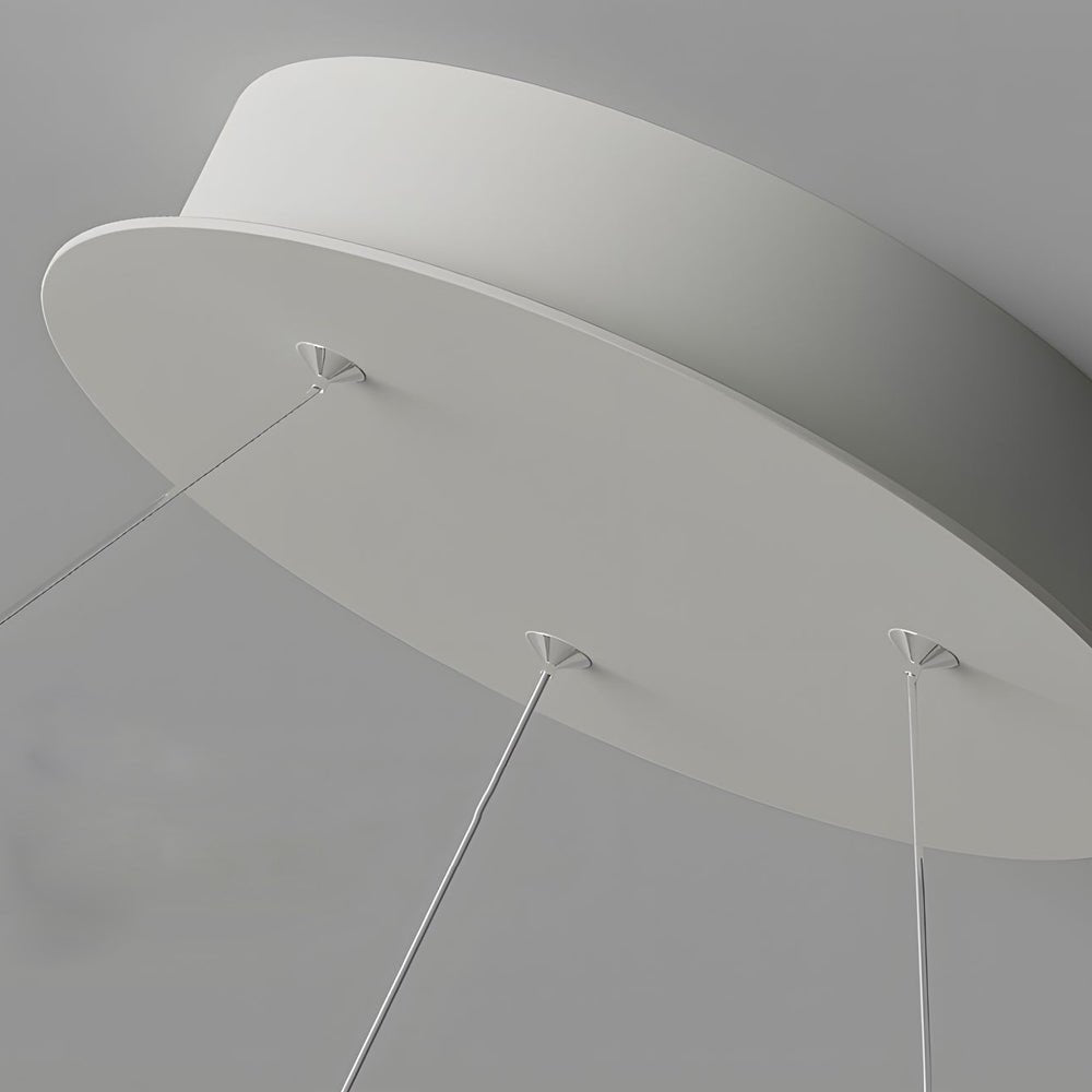 [Open-Box]Planet Rings LED Pendant Light in Black/White