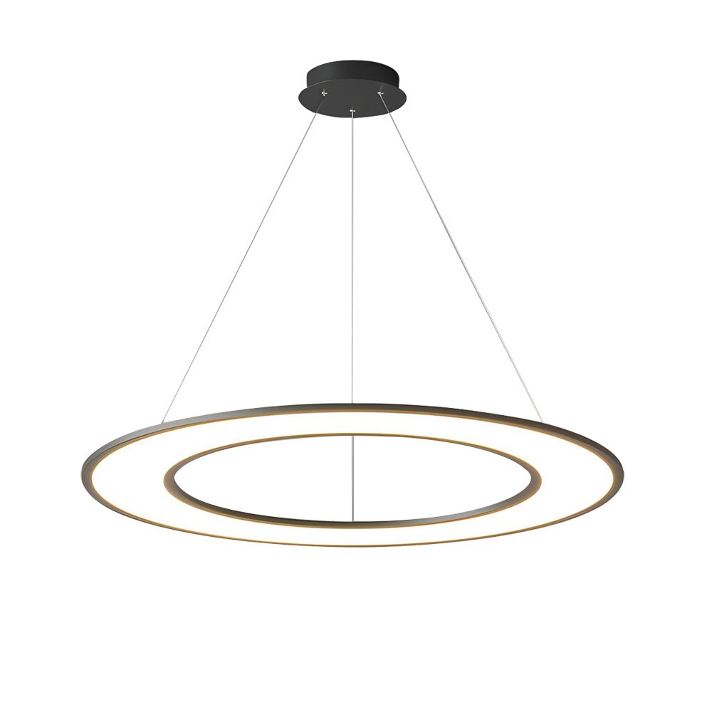 [Open-Box]Planet Rings LED Pendant Light in Black/White