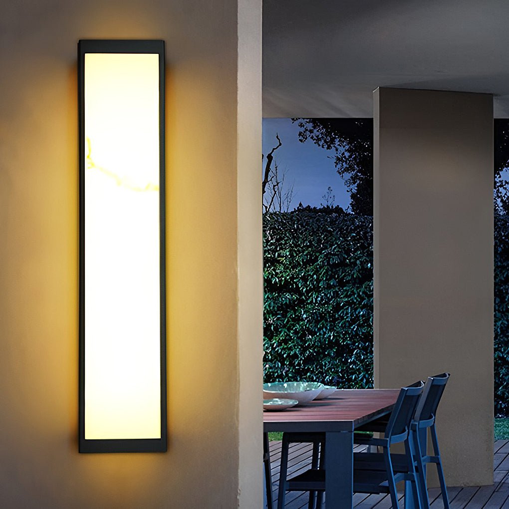 [Open-Box] Rectangle Outdoor Wall Lights LED Wall Lamp Wall Sconce Lighting Wall Mounted Lights
