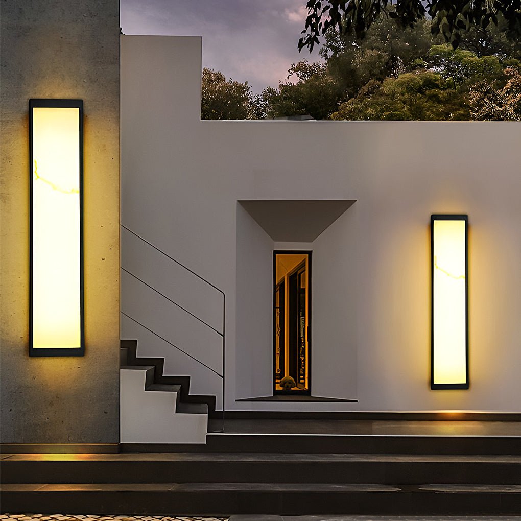 [Open-Box] Rectangle Outdoor Wall Lights LED Wall Lamp Wall Sconce Lighting Wall Mounted Lights
